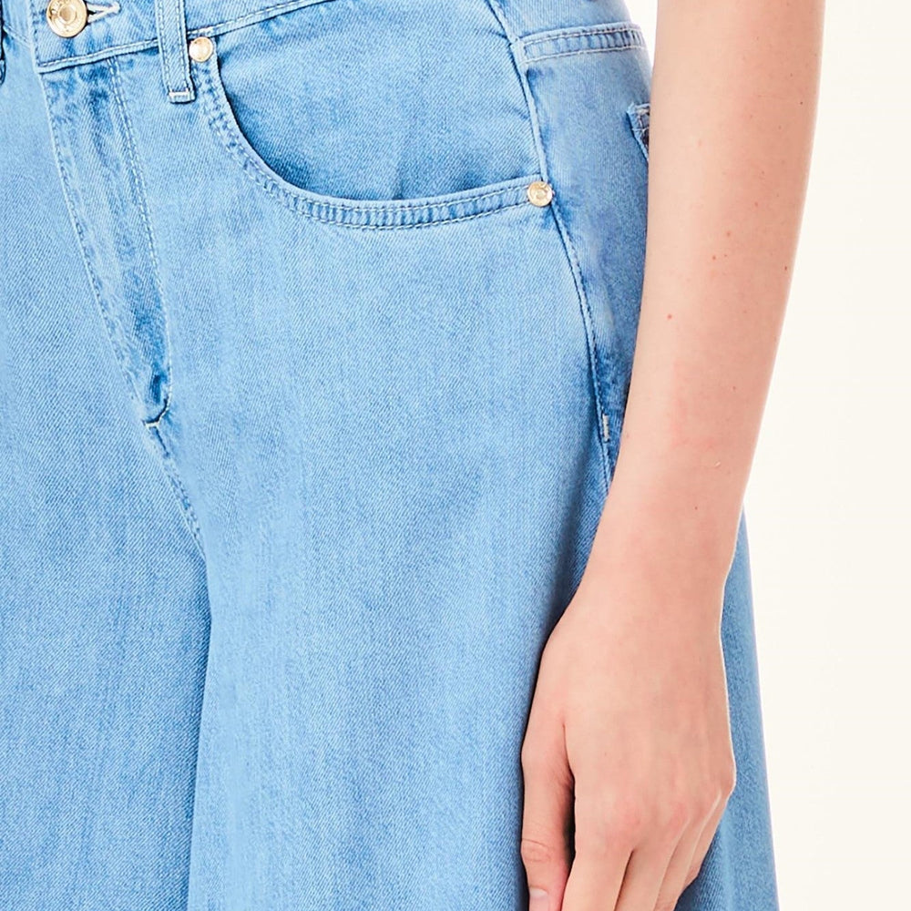 
                      
                        Pantaloni LIU JO de dama denim evazati IMBRACAMINTE LIU JO   
                      
                    