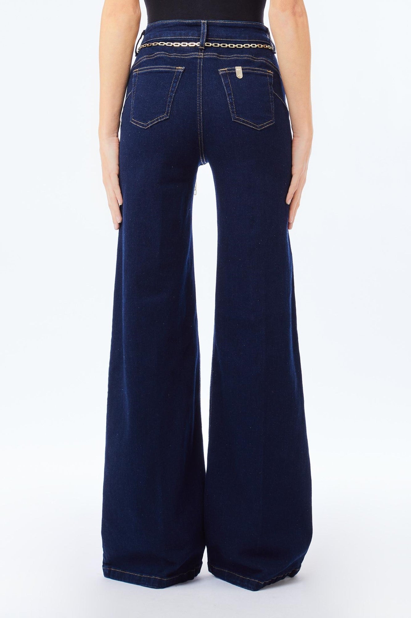 Pantaloni Denim Evazati LIU JO de Dama IMBRACAMINTE LIUJO