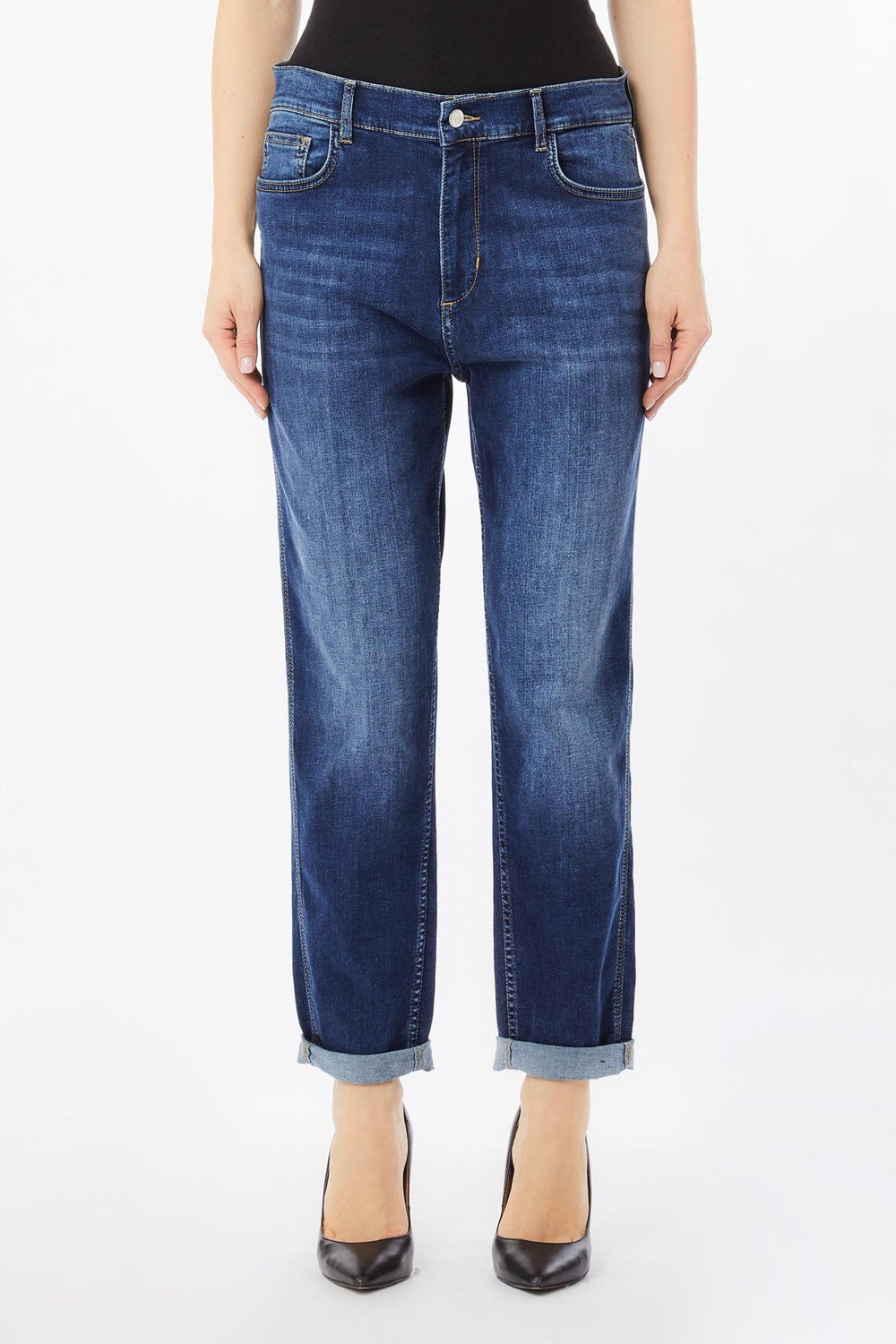 Pantaloni Denim LIU JO de Dama IMBRACAMINTE LIU JO Albastru 24 805952411606