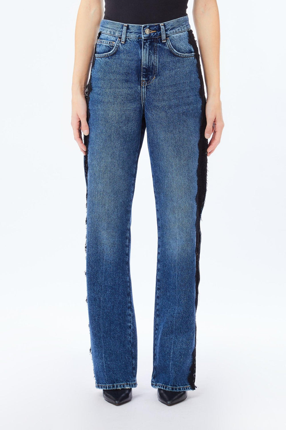 Pantaloni Denim LIU JO de Dama IMBRACAMINTE LIU JO Albastru 25 805952408983