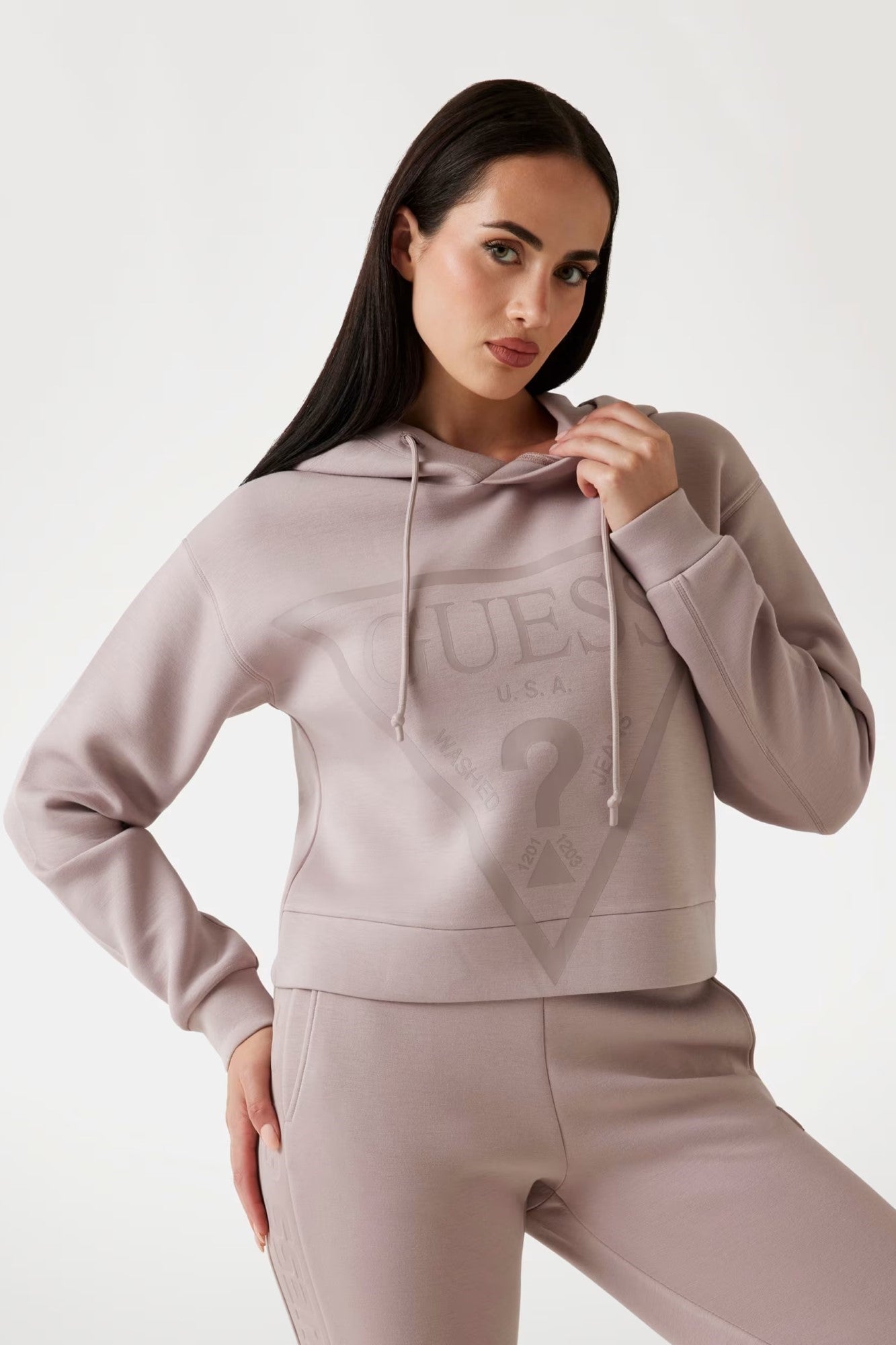 Hanorac GUESS de Dama IMBRACAMINTE GUESS Roz XS 761934272246