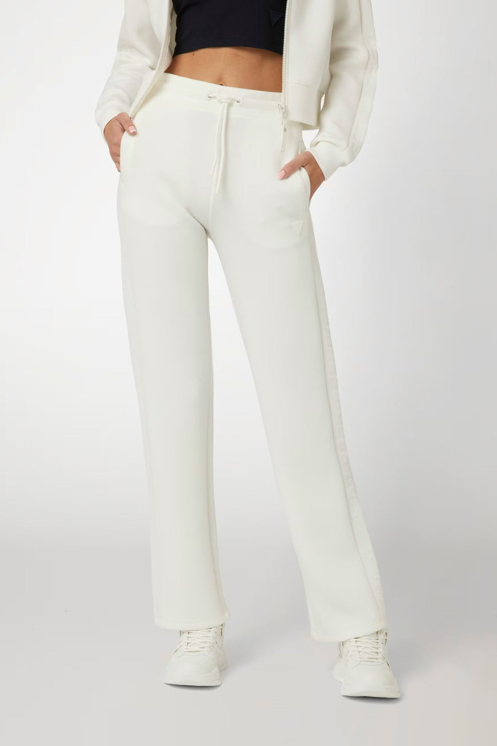 Pantaloni Sport GUESS de Dama IMBRACAMINTE GUESS Alb XXS 761934278603
