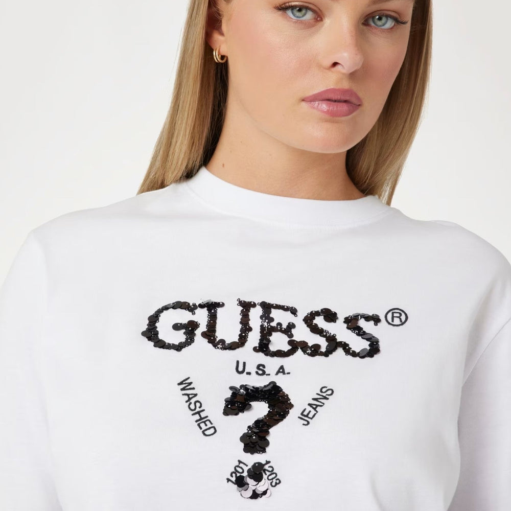 
                      
                        Tricou cu Paiete GUESS de Dama IMBRACAMINTE GUESS
                      
                    
