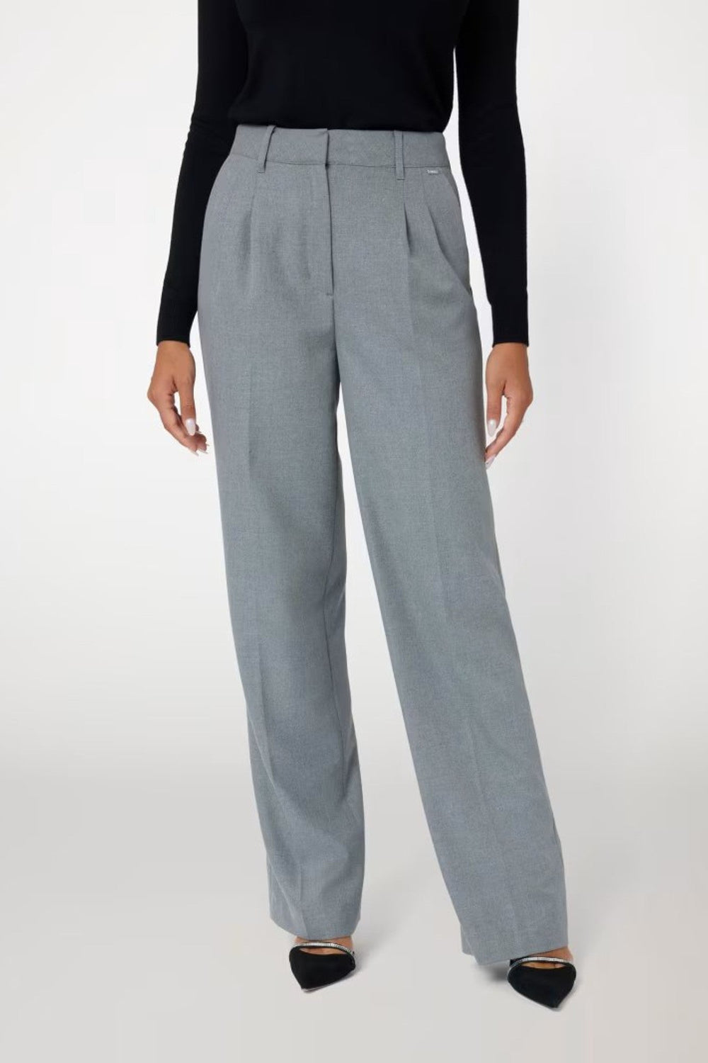Pantaloni GUESS de dama IMBRACAMINTE GUESS Gri XS 762540854953