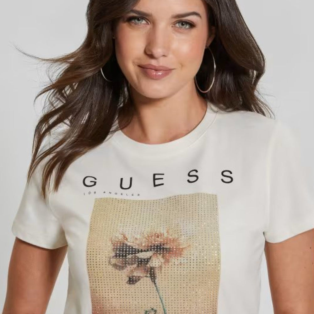 
                      
                        Tricou GUESS de Dama cu Print IMBRACAMINTE GUESS   
                      
                    