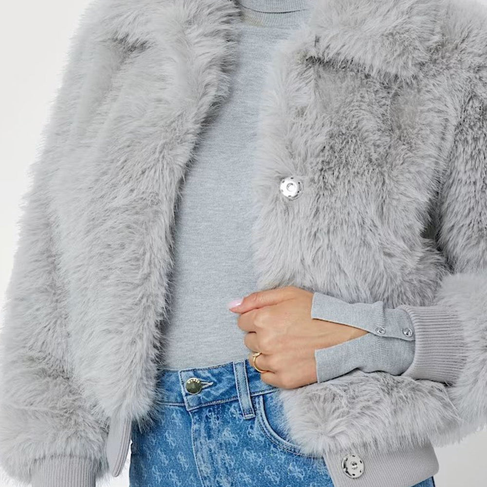 
                      
                        Geaca Bomber GUESS din Blana Artificiala IMBRACAMINTE GUESS   
                      
                    