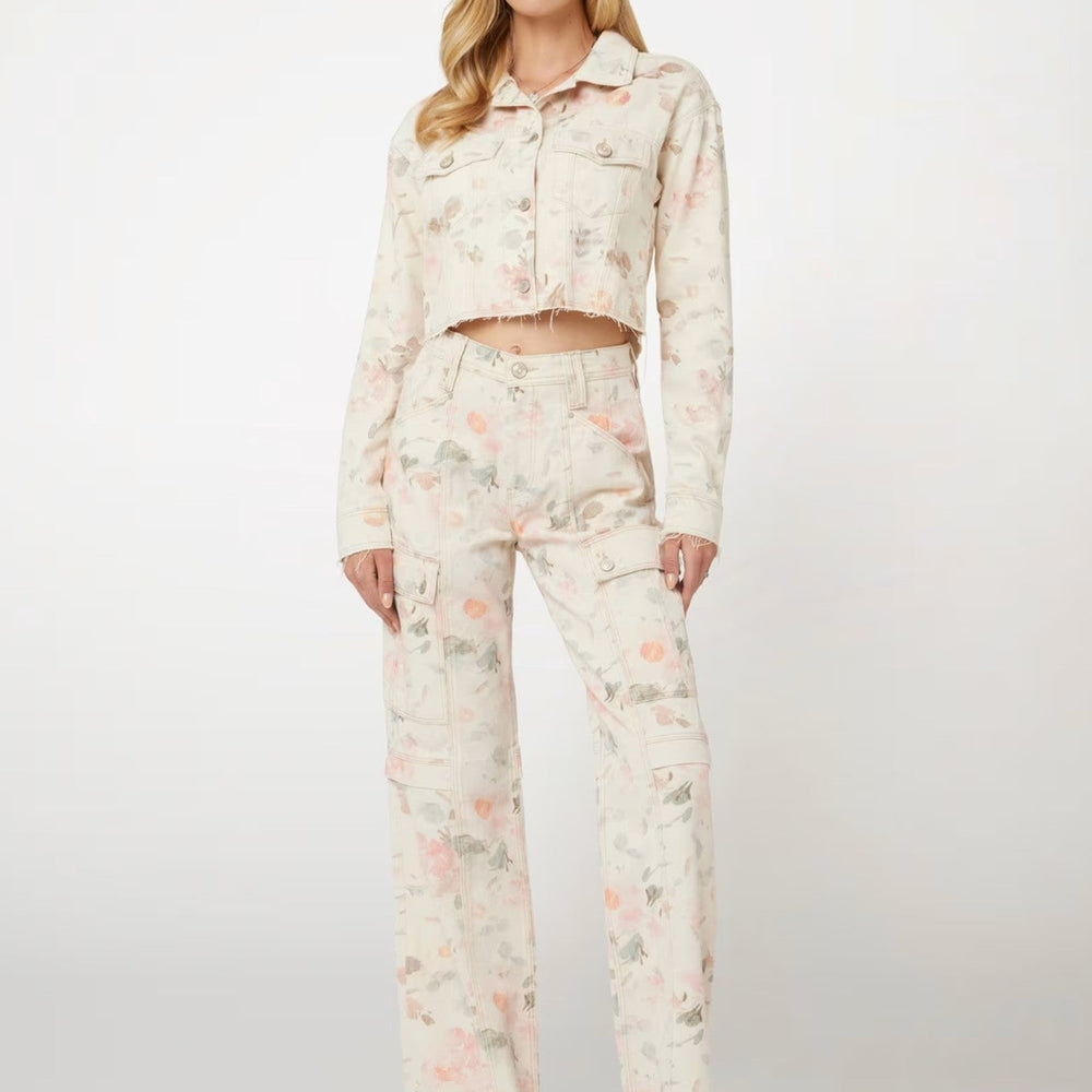 
                      
                        Pantaloni GUESS cu Print Floral IMBRACAMINTE GUESS   
                      
                    