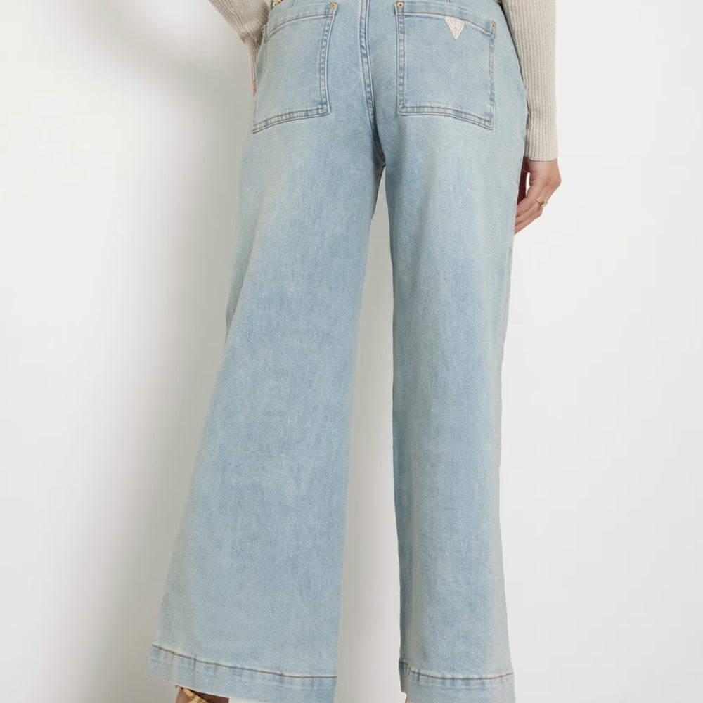 
                      
                        Pantaloni denim GUESS cu talie medie IMBRACAMINTE GUESS   
                      
                    