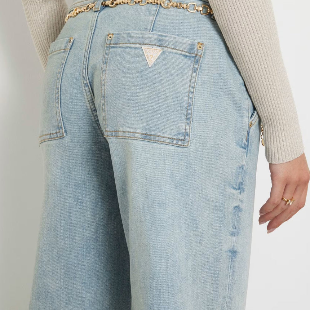 
                      
                        Pantaloni denim GUESS cu talie medie IMBRACAMINTE GUESS   
                      
                    