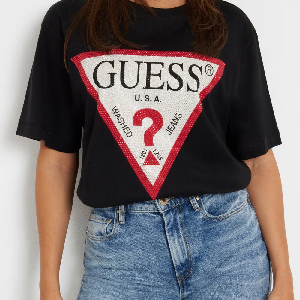 
                      
                        Tricou GUESS negru IMBRACAMINTE GUESS   
                      
                    