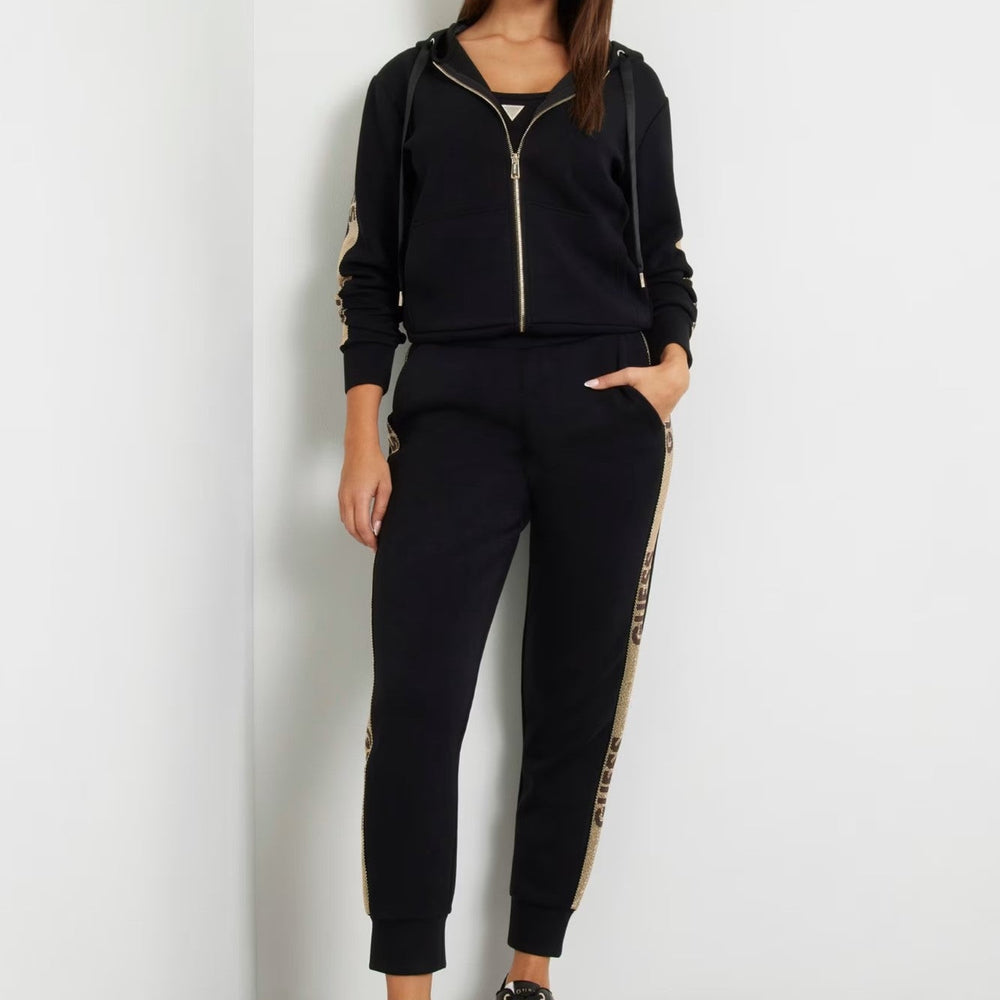 
                      
                        Hanorac GUESS negru cu fermoar si buzunare laterale IMBRACAMINTE GUESS   
                      
                    