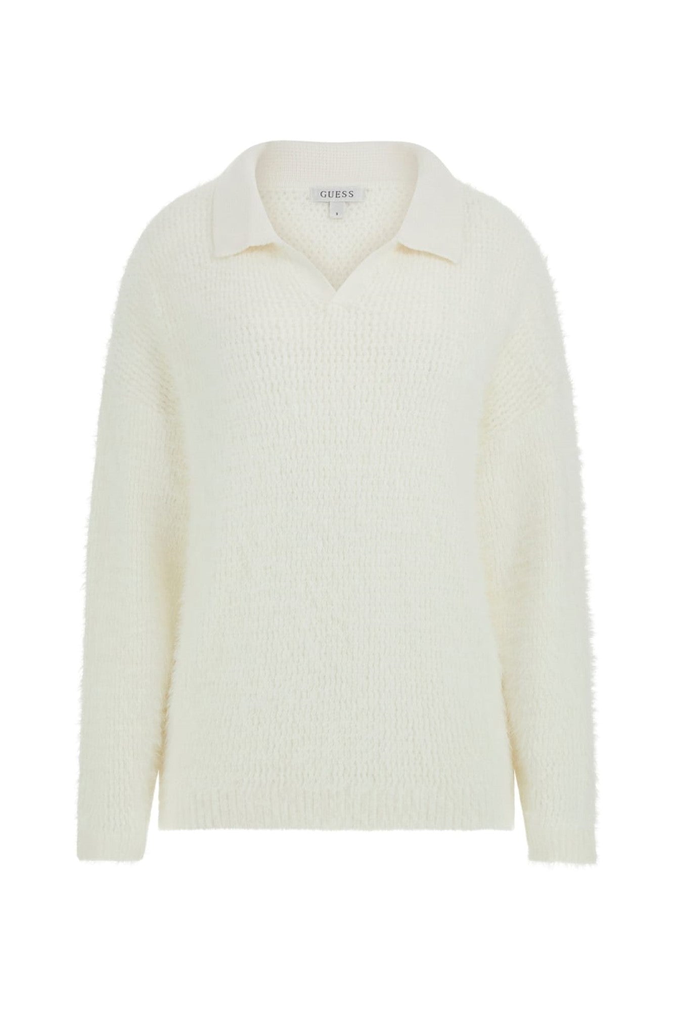 Pulover GUESS de dama IMBRACAMINTE GUESS Alb XS 762890779229