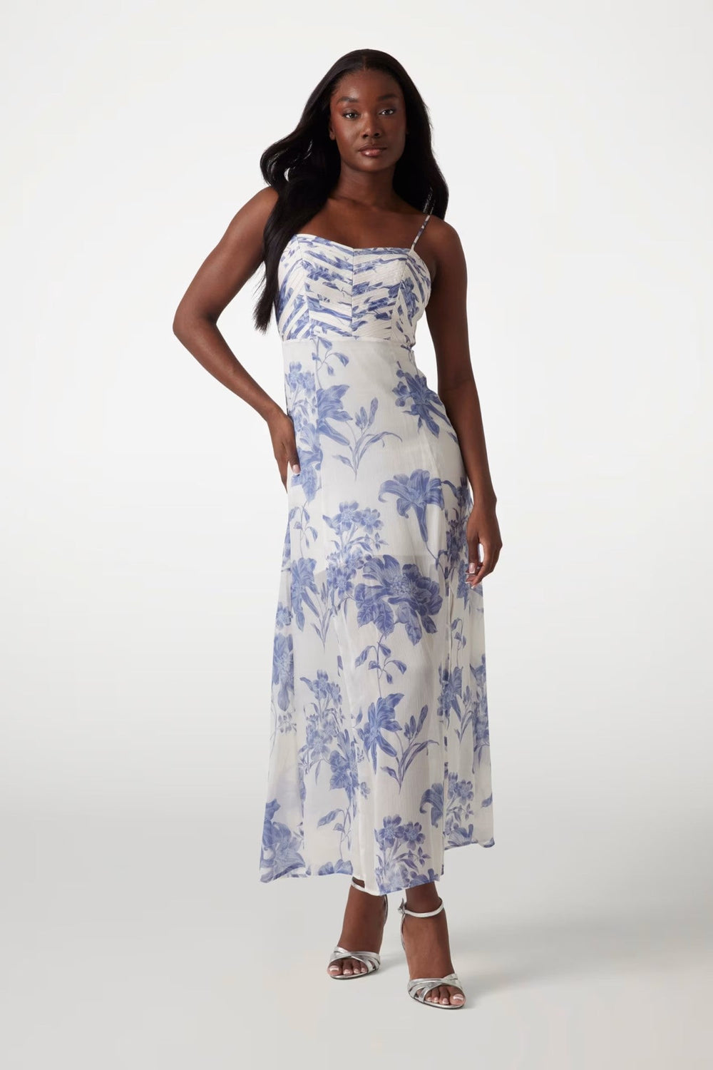 Rochie Florala GUESS IMBRACAMINTE GUESS Alb 2 762083722825