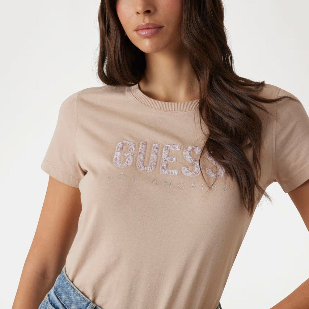 
                      
                        Tricou GUESS de Dama IMBRACAMINTE GUESS Bej XS 762674138042
                      
                    