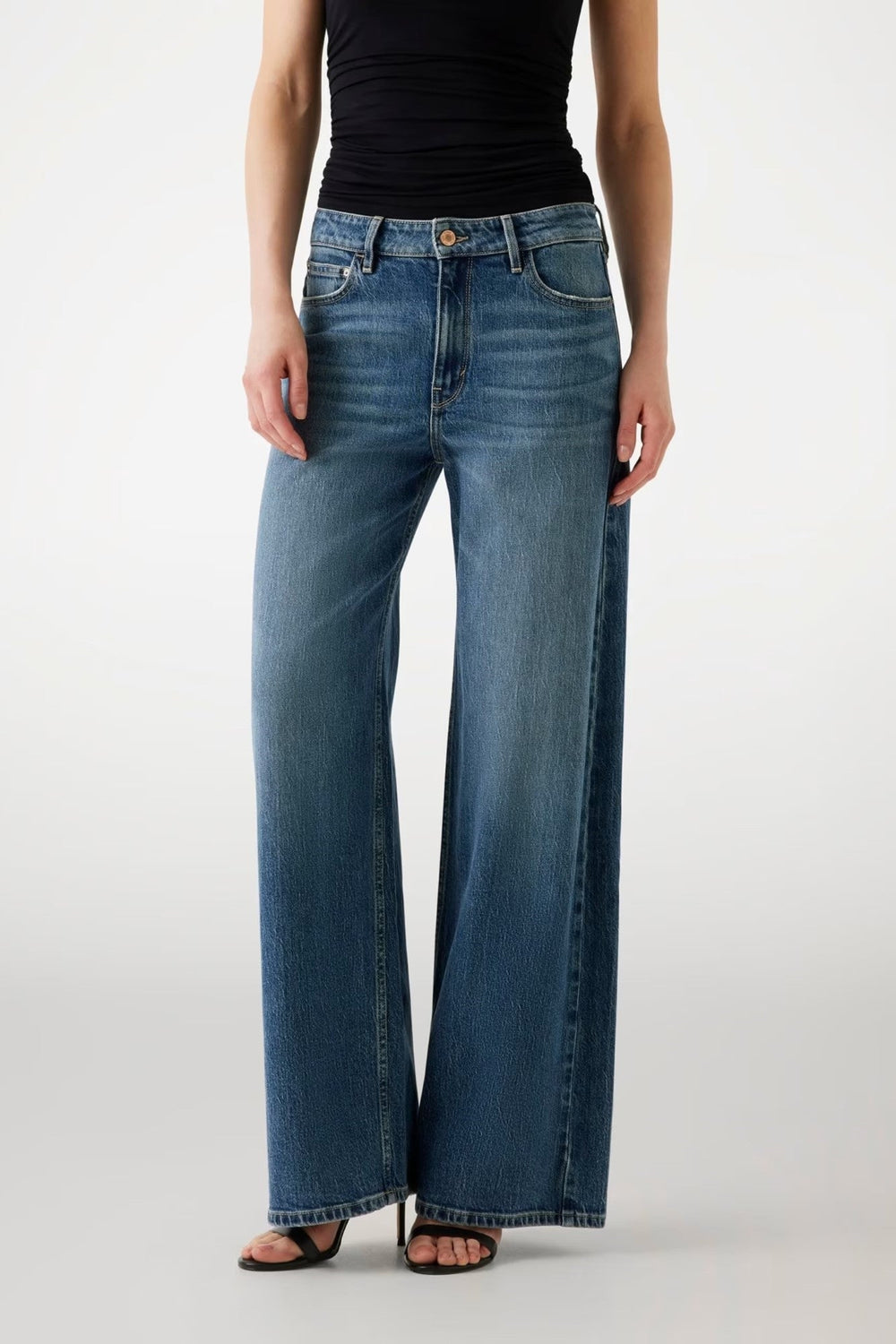 Pantaloni Denim GUESS de Dama IMBRACAMINTE GUESS Albastru 24 762890709396