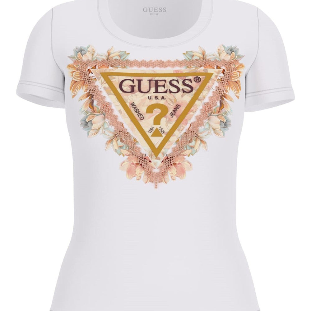 
                      
                        Tricou Guess cu logo floral iconic IMBRACAMINTE GUESS Alb XS 762890717658
                      
                    