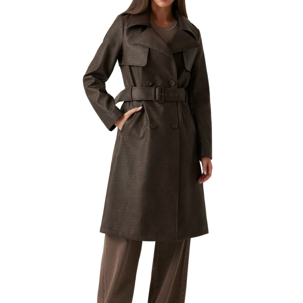 
                      
                        Trench din Piele Artificiala GUESS de Dama IMBRACAMINTE GUESS
                      
                    