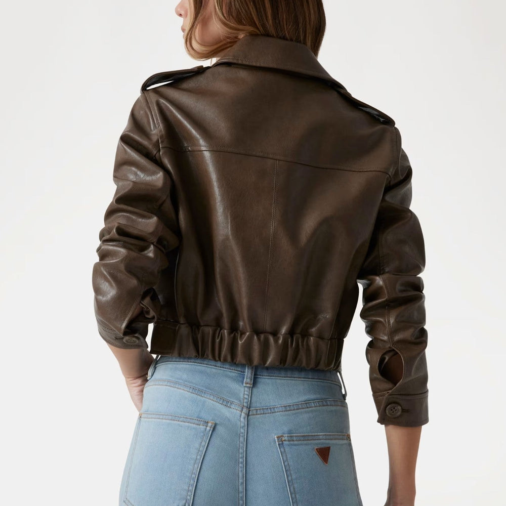 
                      
                        Geaca scurta Guess din piele ecologica IMBRACAMINTE GUESS
                      
                    