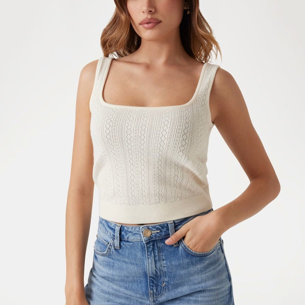 
                      
                        Maiou Guess scurt tricotat IMBRACAMINTE GUESS Alb XS 762890700420
                      
                    
