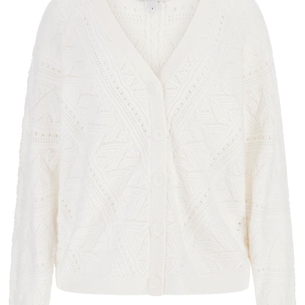 Cardigan GUESS de Dama IMBRACAMINTE GUESS Alb XS 762890708147