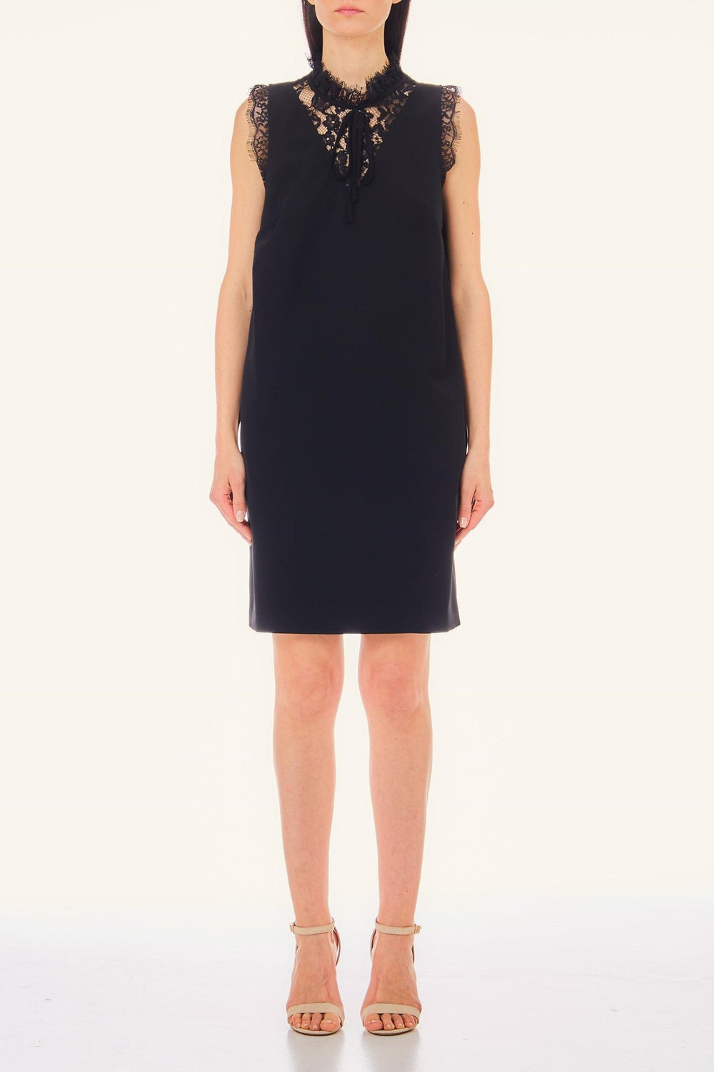 Rochie LIU JO cu dantela IMBRACAMINTE LIU JO Negru 38 805494431915
