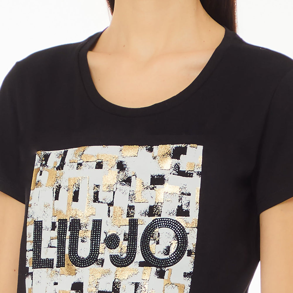 
                      
                        Tricou LIU JO cu Logo de Dama IMBRACAMINTE LIU JO   
                      
                    