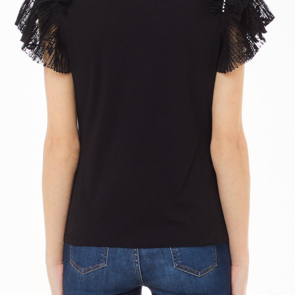 
                      
                        Tricou LIU JO de Dama cu Detalii din Dantela IMBRACAMINTE LIU JO   
                      
                    