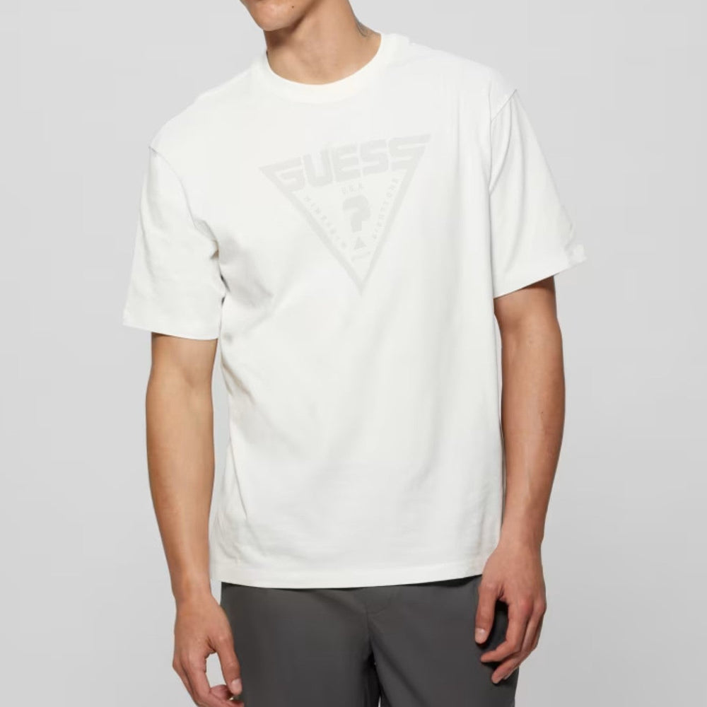 
                      
                        Tricou GUESS casual cu logo triunghiular IMBRACAMINTE GUESS   
                      
                    