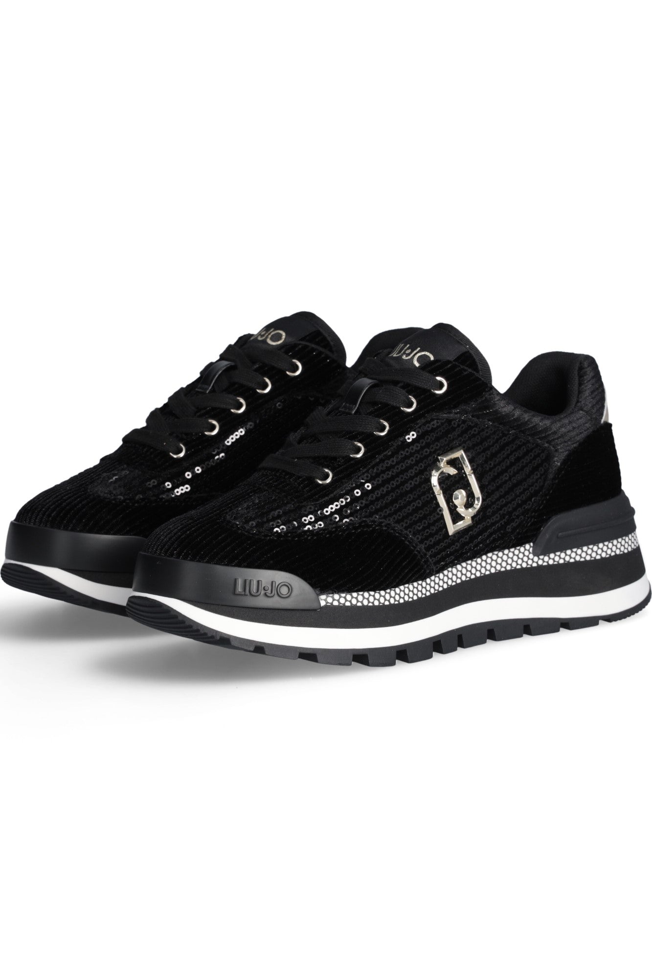 Pantofi Sport LIU JO cu Strasuri INCALTAMINTE LIU JO Negru 38 805113831865