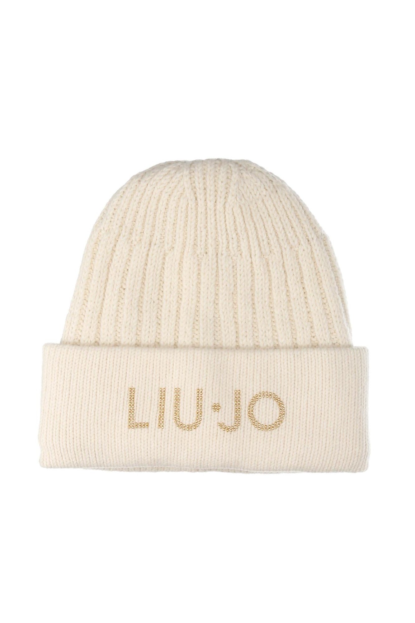 Caciula LIU JO de dama cu strasuri aurii ACCESORII LIU JO Gri ONE 805513069036