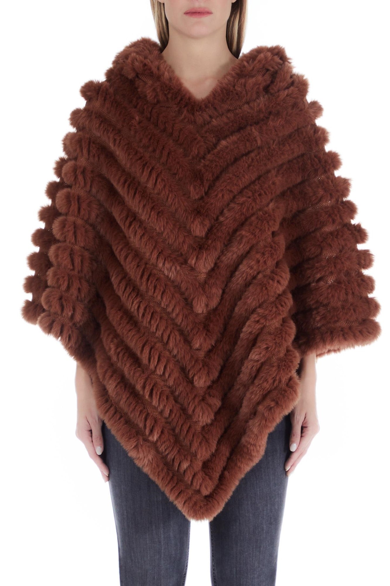 Poncho Dama LIU JO lejer ESARFE SI FULARE LIU JO Bej ONE 8055130689047