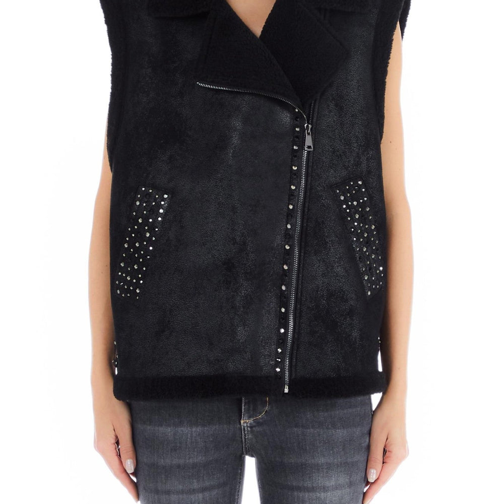 Vesta Dama LIU JO cu strasuri ACCESORII LIU JO Negru ONE 8055130689061
