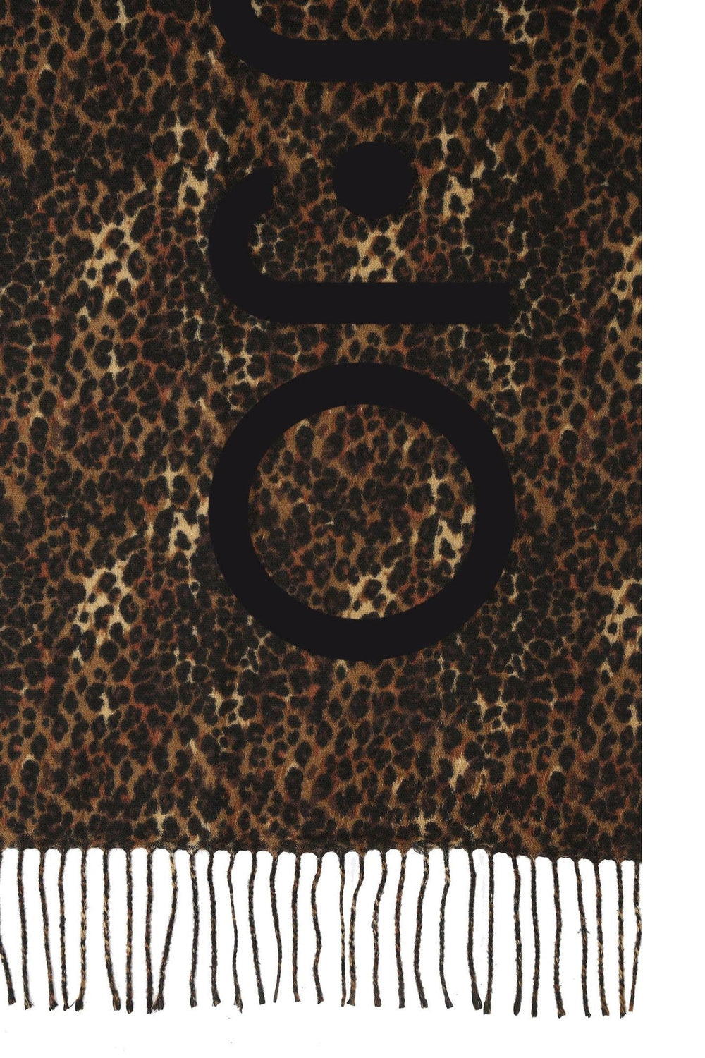 Esarfa Dama LIU JO imprimeu cu logo ESARFE SI FULARE LIU JO AnimalPrint ONE 8055130697769