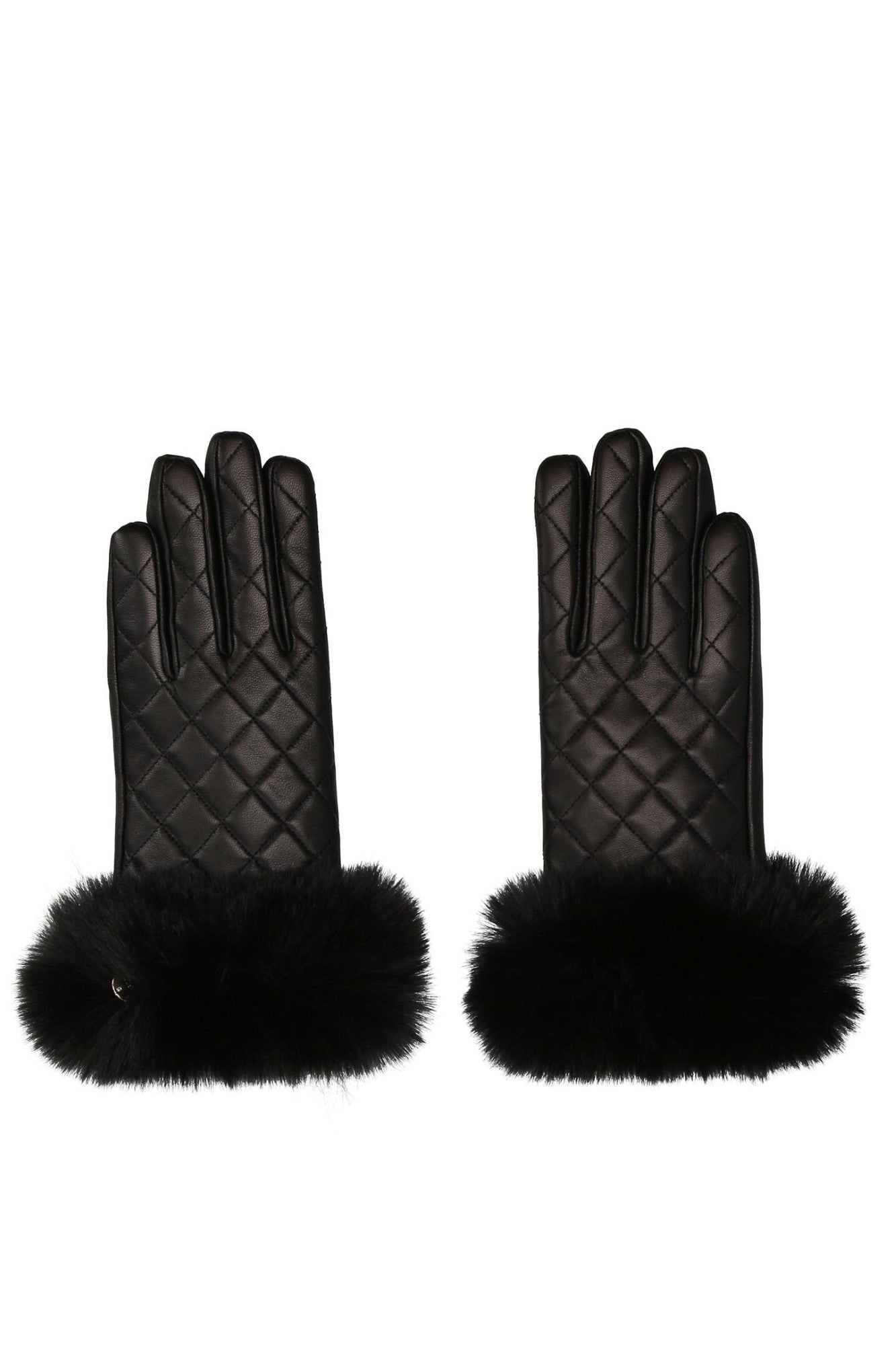 Manusi Dama LIU JO din piele naturala ACCESORII DIVERSE LIU JO Negru S 8055130697929
