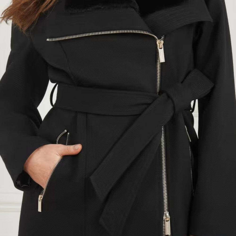 
                      
                        Palton MARCIANO By GUESS Negru Cu Fermoar IMBRACAMINTE GUESS   
                      
                    