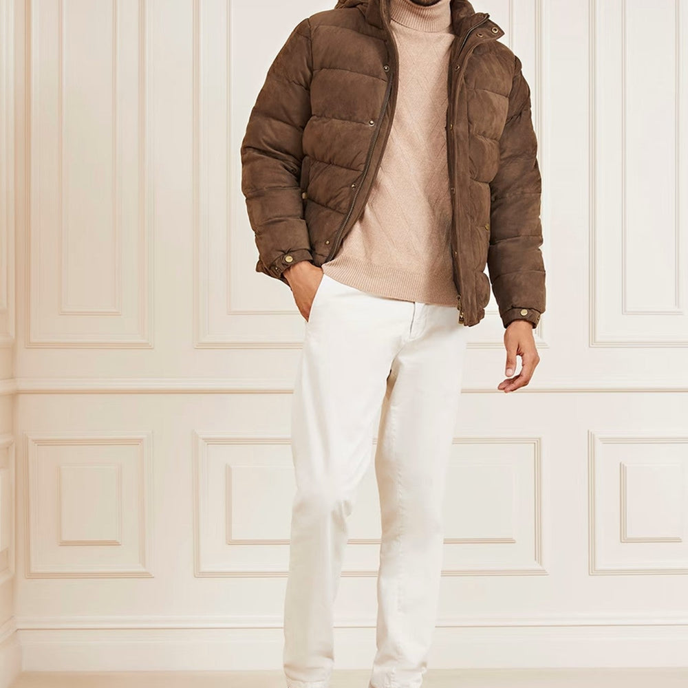 
                      
                        Geaca MARCIANO by GUESS cu buzunare si gluga din piele IMBRACAMINTE MARCIANO   
                      
                    