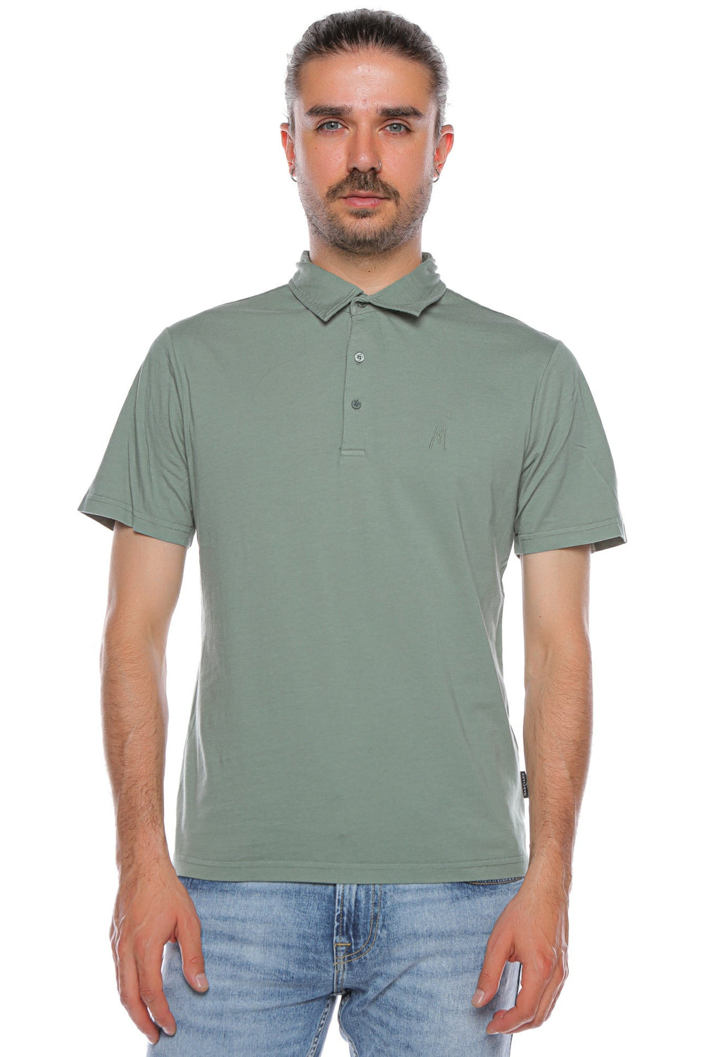 Tricou polo MARCIANO by GUESS cu nasturi CAMASI MARCIANO Albastru S 7621701982070