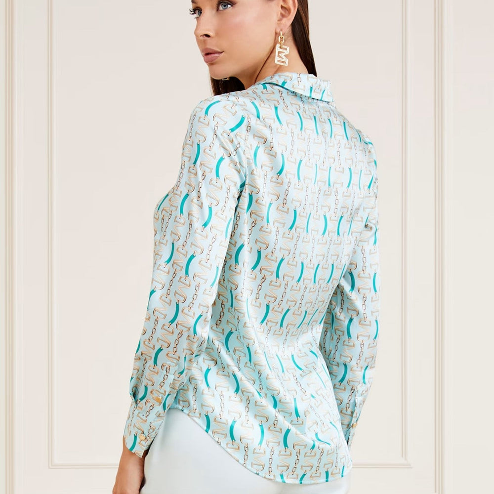 
                      
                        Camasa Dama MARCIANO by GUESS cu logo print CAMASI MARCIANO   
                      
                    