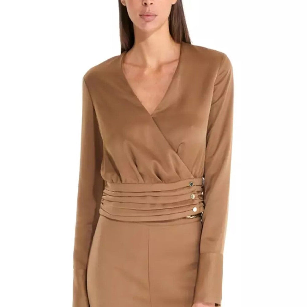 
                      
                        Camasa DAMA MARCIANO by GUESS cu nasturi aurii IMBRACAMINTE MARCIANO Maro XS 7622336026832
                      
                    