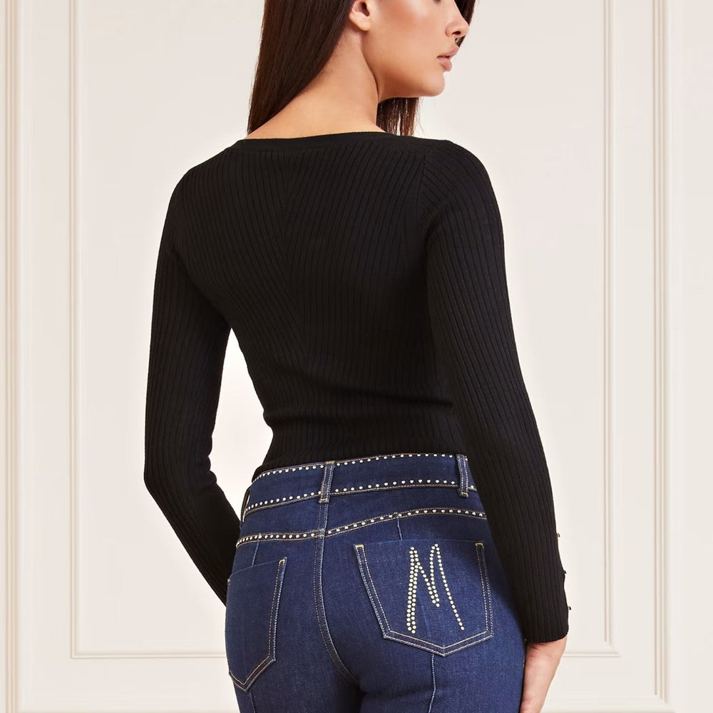 
                      
                        Pulover Dama MARCIANO by GUESS striata cu decolteu TOPURI SI BLUZE MARCIANO   
                      
                    