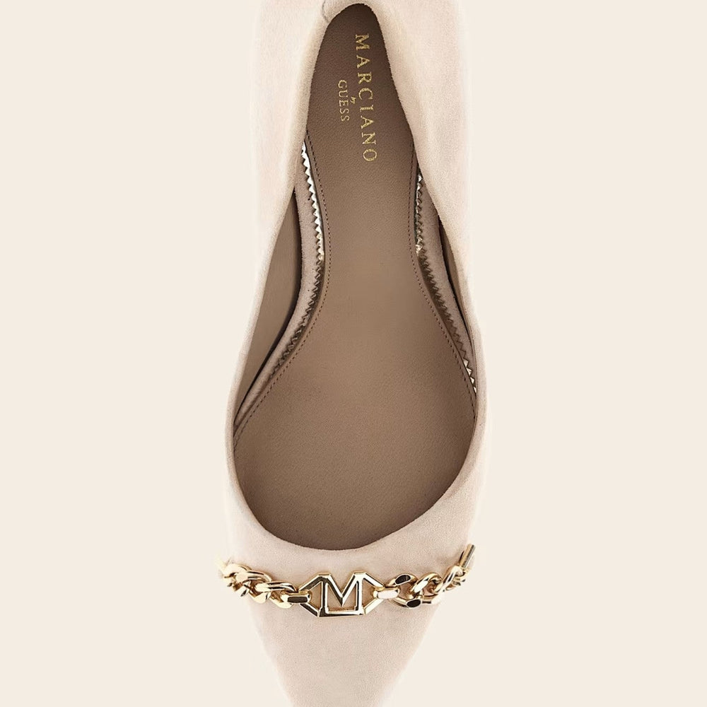 
                      
                        Pantofi Dama MARCIANO by GUESS din piele cu acesoriu metalic PANTOFI MARCIANO   
                      
                    