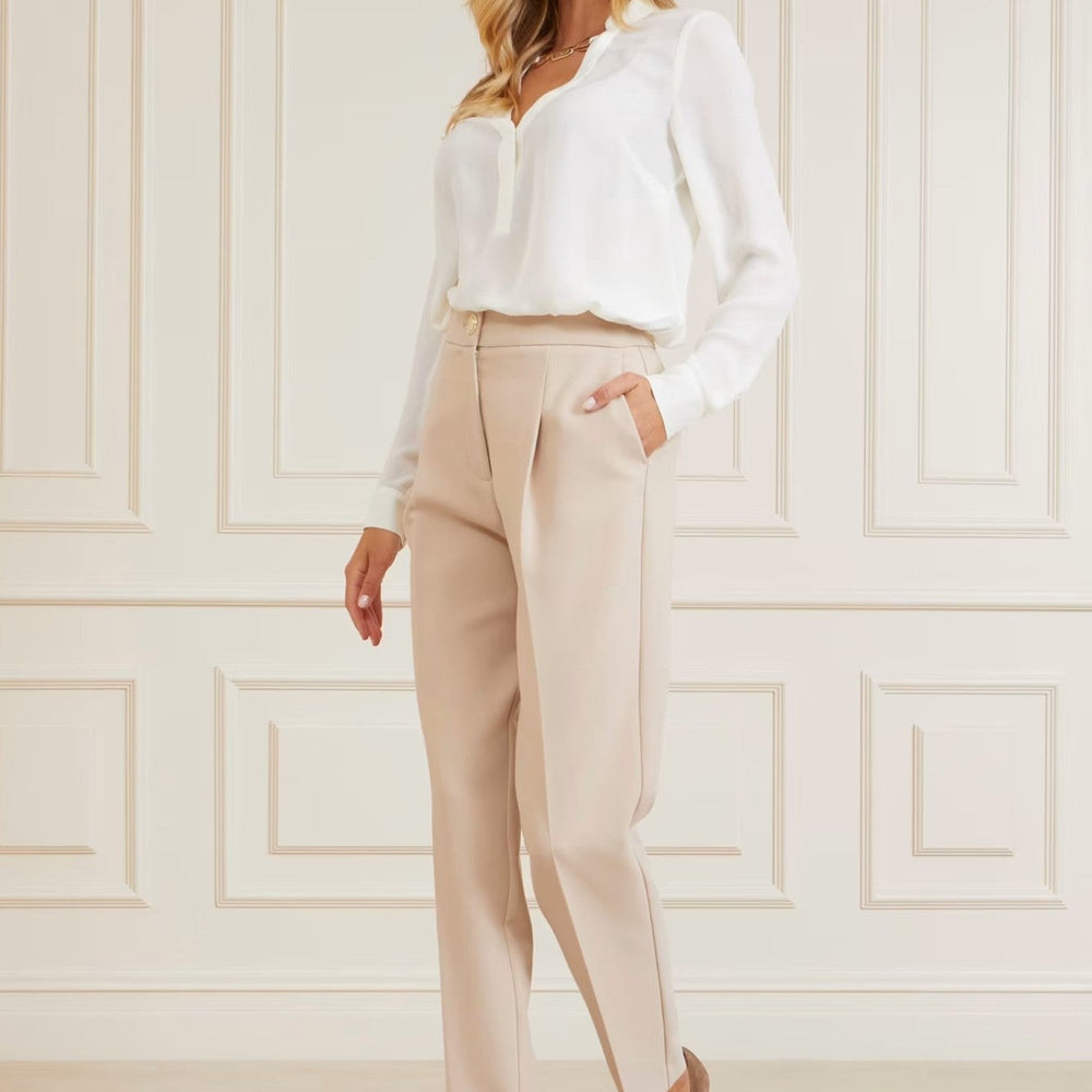 
                      
                        Pantaloni De Dama MARCIANO By GUESS Drepti IMBRACAMINTE MARCIANO Bej 38 762492657770
                      
                    