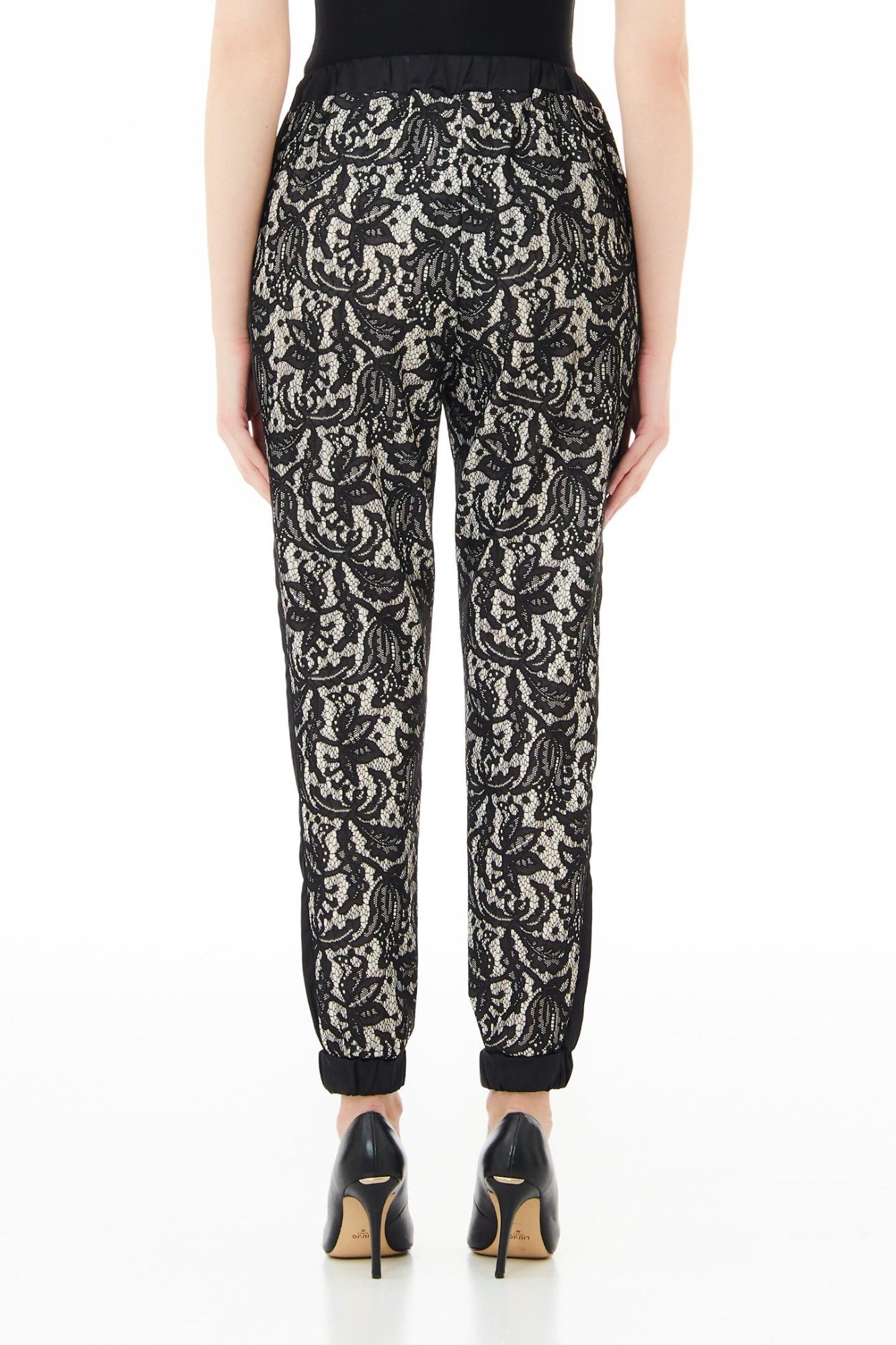 Pantaloni Dama LIU JO cu siret IMBRACAMINTE LIU JO   