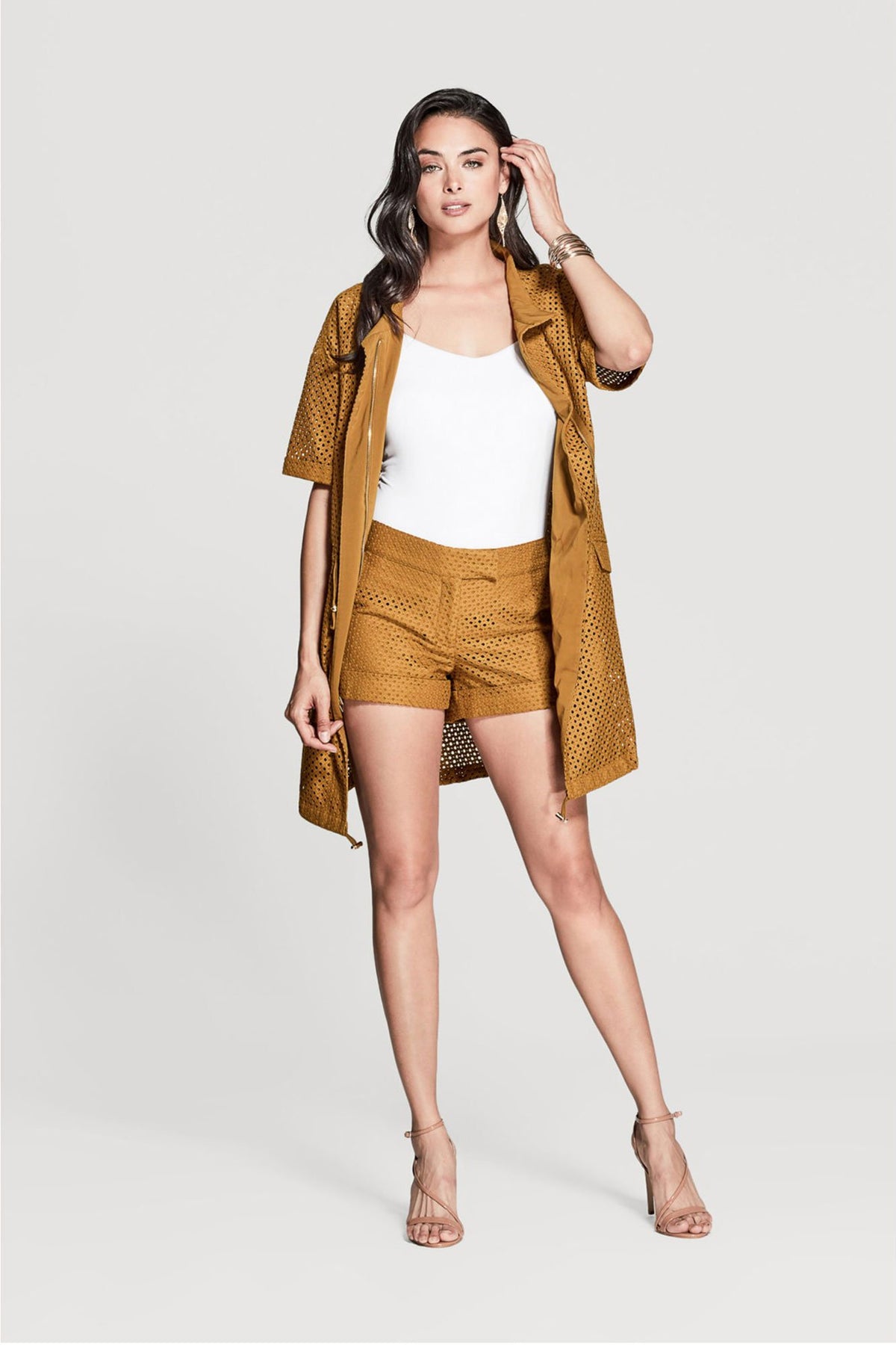 Pantaloni Scurti MARCIANO by GUESS UB1073G1916558Z PANTALONI SCURTI GUESS Maro XS 7613359479224