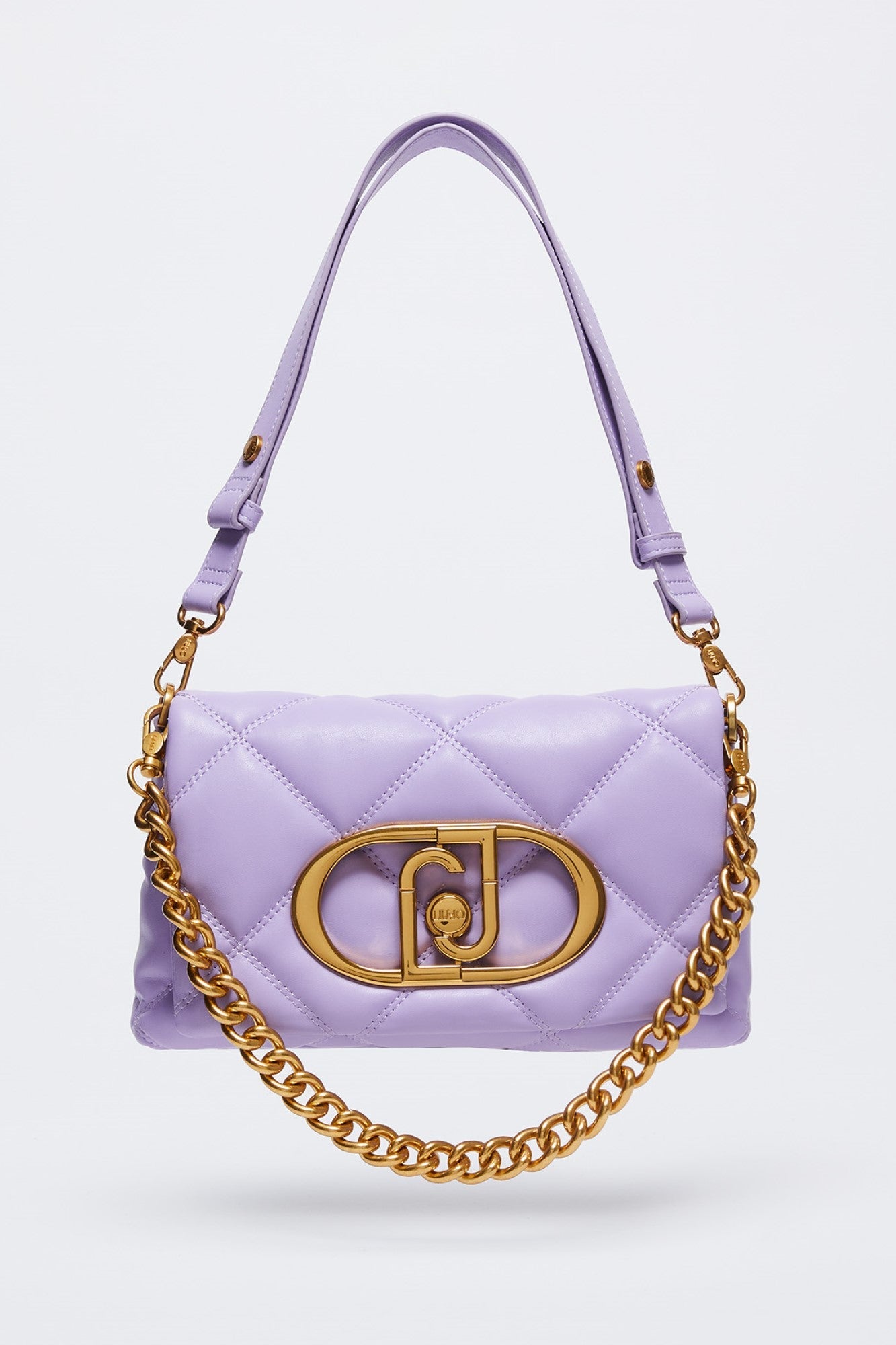 Geanta LIU JO De Dama Crossbody Cu Logo Frontal si Bareta Metalica GENTI LIU JO Mov ONE 805494451569