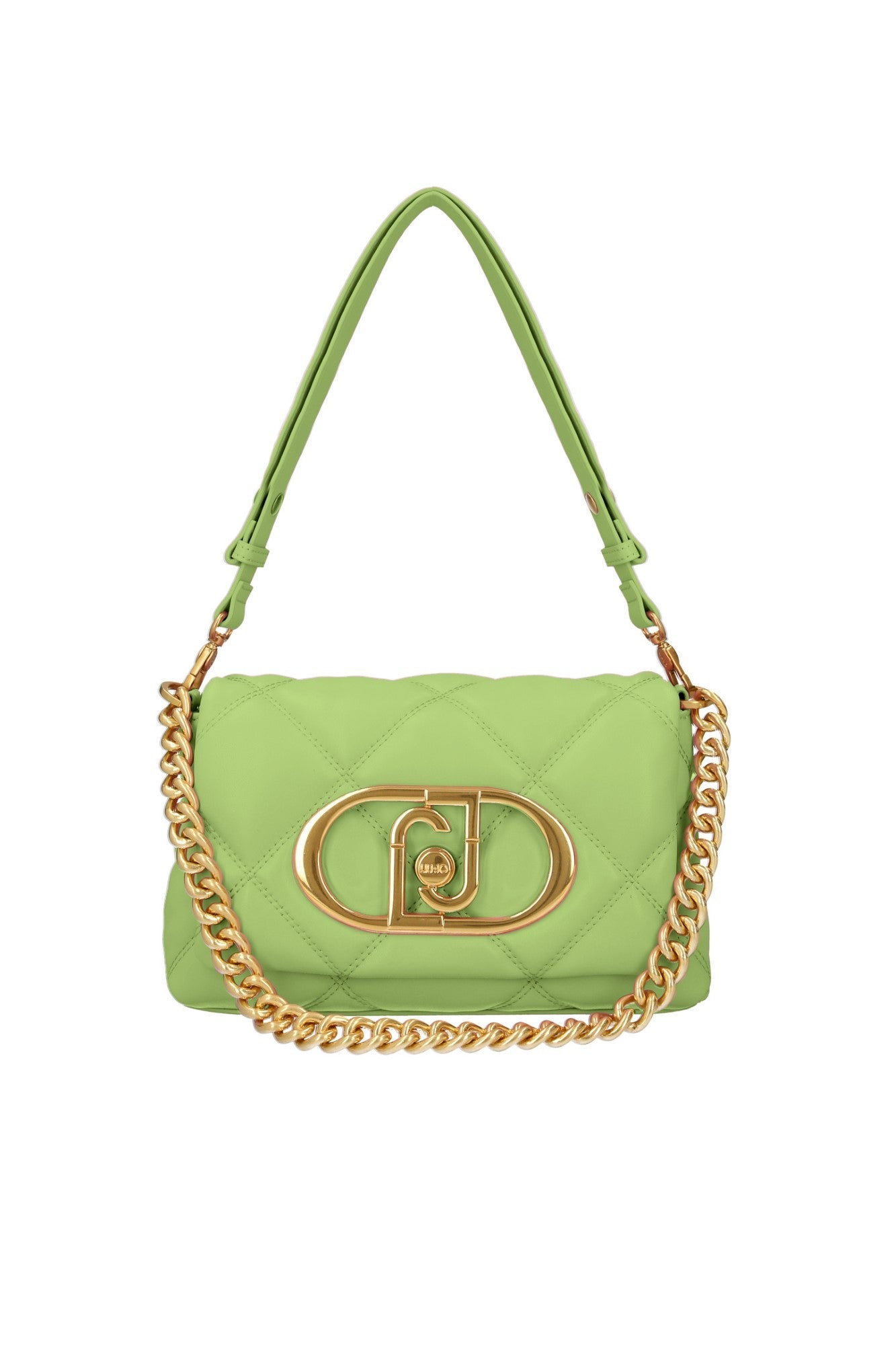 Geanta LIU JO De Dama Crossbody Cu Logo Frontal si Bareta Metalica GENTI LIU JO Verde ONE 805494464997