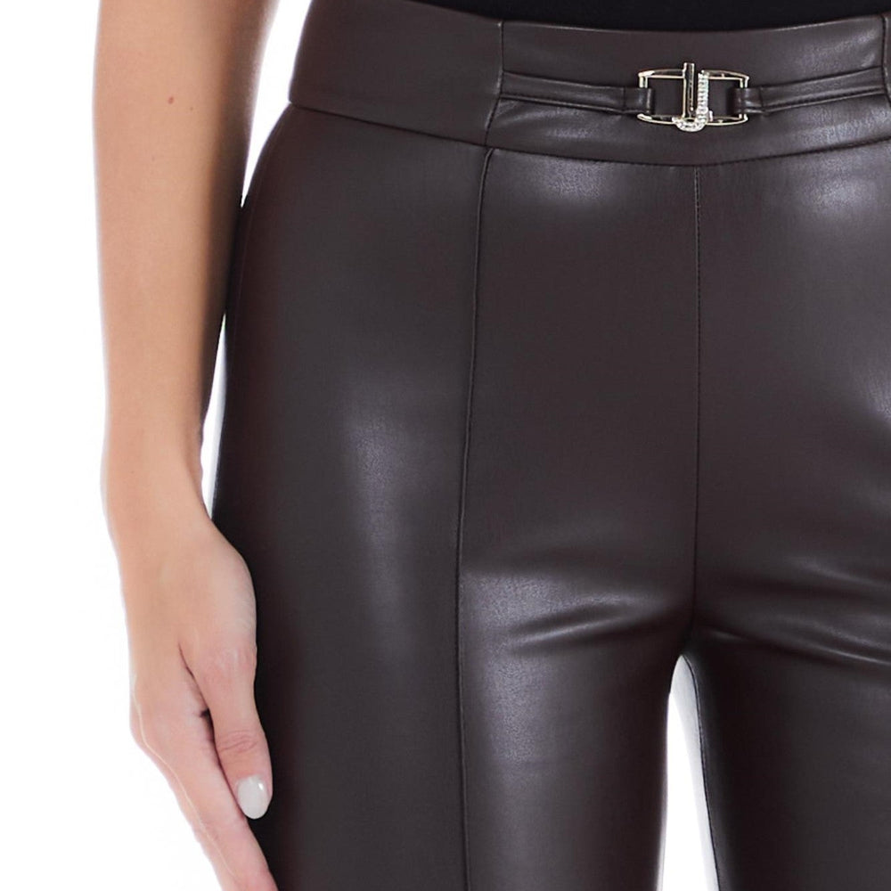 
                      
                        Pantaloni Dama LIU JO evazati din imitatie de piele PANTALONI LIU JO   
                      
                    