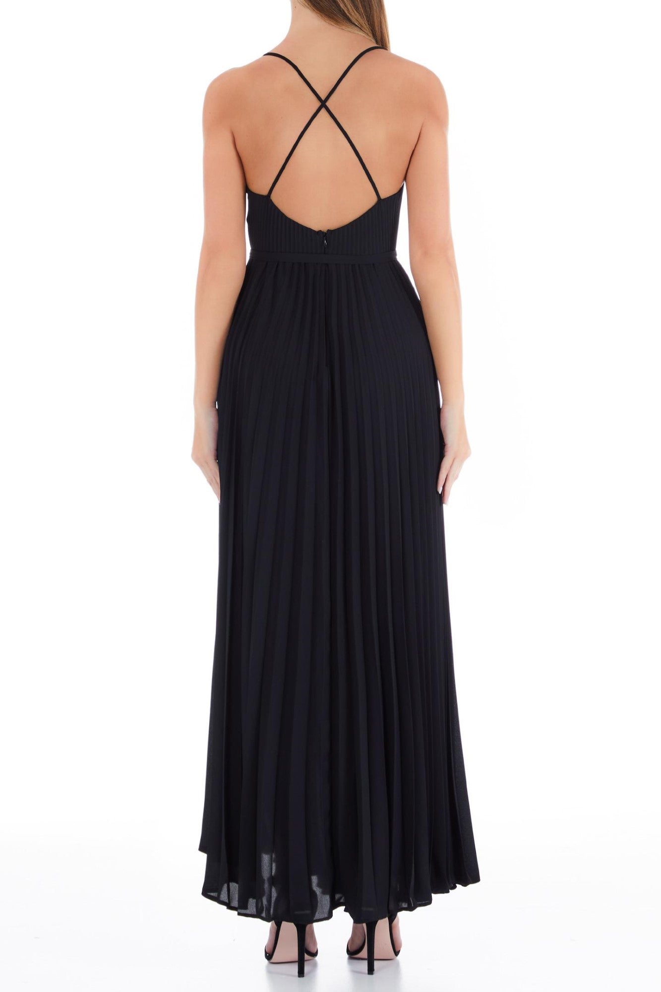 Rochie Dama LIU JO plisata cu slit de picior ROCHII LIU JO   