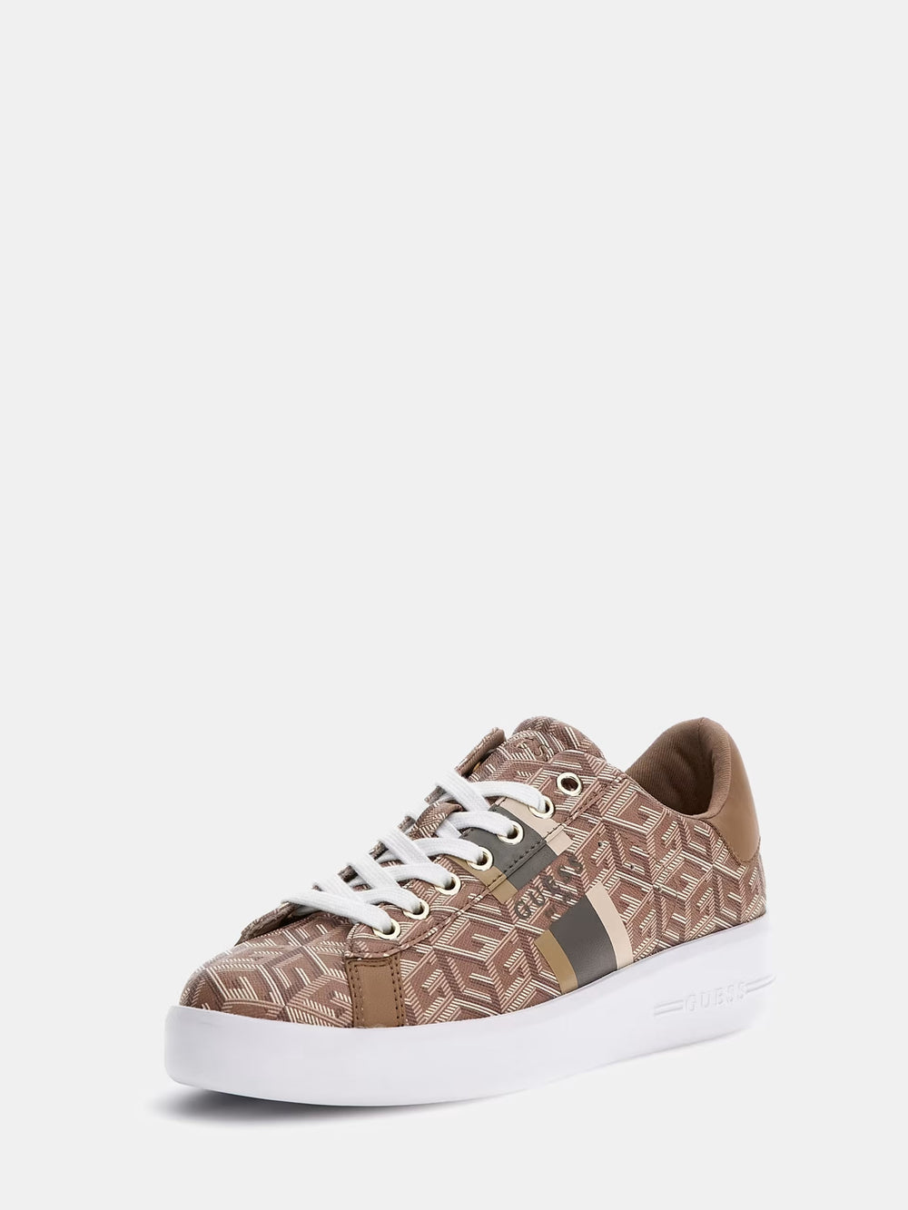 Pantofi Sport Dama GUESS cu siret PANTOFI SPORT GUESS Maro 35 7622336243055