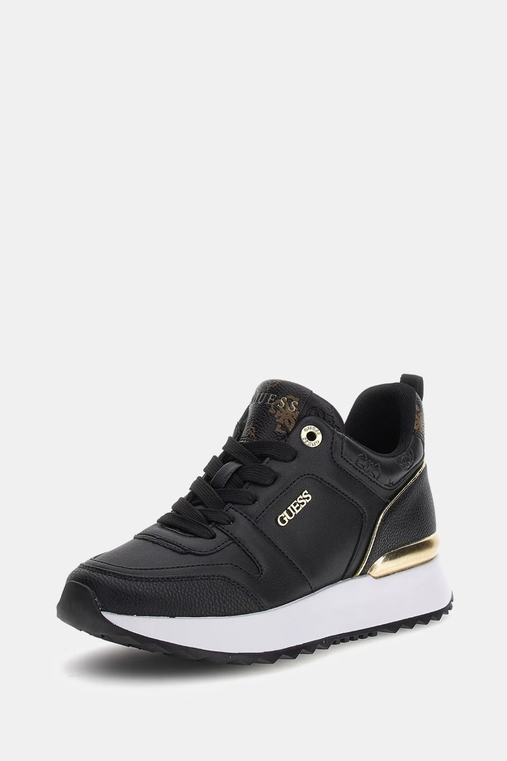 Pantofi sport GUESS inchidere cu siret INCALTAMINTE GUESS Negru 35 7624926052245